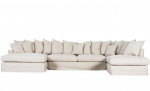Bytt til bilde nr. 1 (MONACO U-sofa Hyre Beige)
