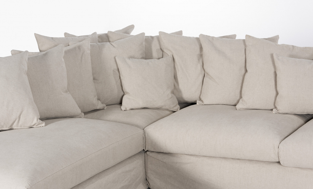 MONACO U-sofa Hyre Beige i gruppen Stue / Sofaer / U-sofaer hos Sofas & more (MON-D3ABE)