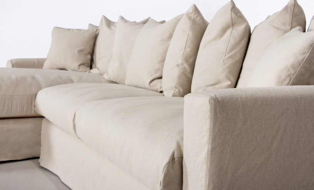 MONACO Divansofa Venstre Beige i gruppen Stue / Sofaer / Divansofaer hos Sofas & more (MON-D3BE)
