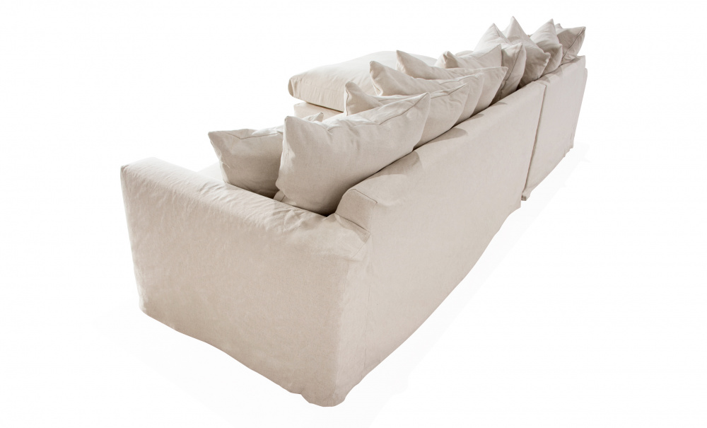 MONACO Divansofa Venstre Beige i gruppen Stue / Sofaer / Divansofaer hos Sofas & more (MON-D3BE)