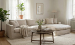 Bytt til bilde nr. 3 (MAXIME Sofa H�yre Beige)