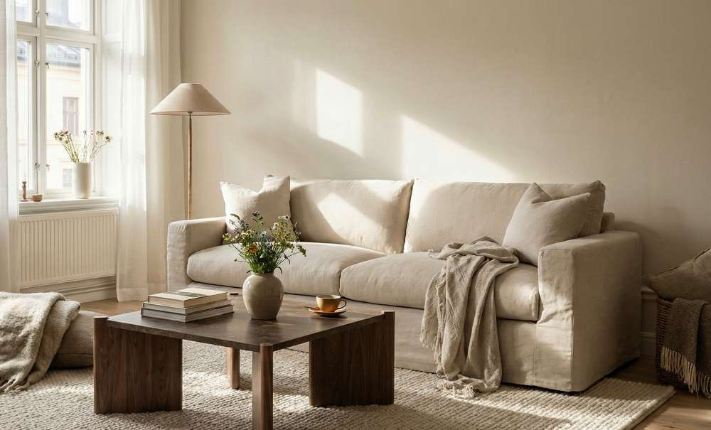 Bilde nr 2 (MAXIME 3-seters sofa Beige)