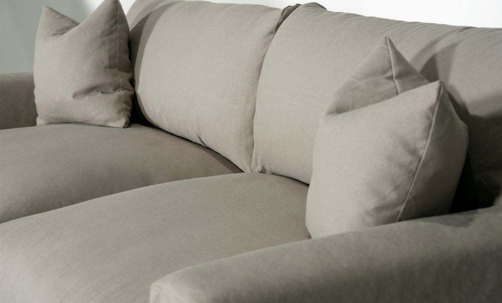 MAXIME 3-seters sofa Beige i gruppen Stue / Sofaer / 3-seters sofaer hos Sofas & more (MX3SBE)