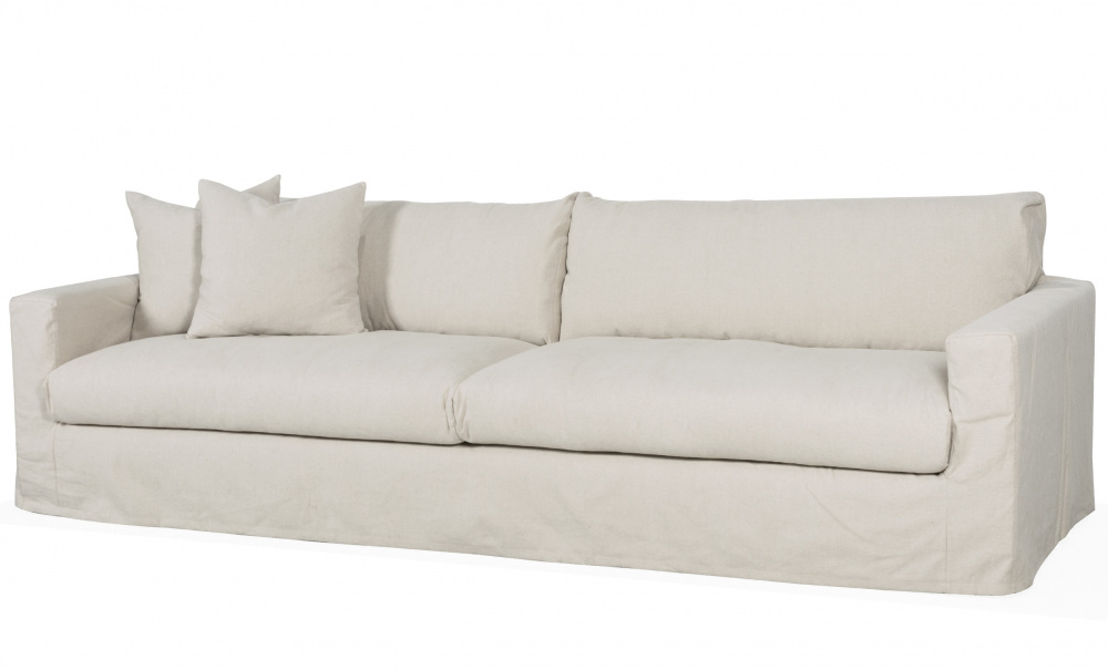 MAXIME 4-seters sofa Stone i gruppen Stue / Sofaer / 4-seters sofaer hos Sofas & more (MX4SST)