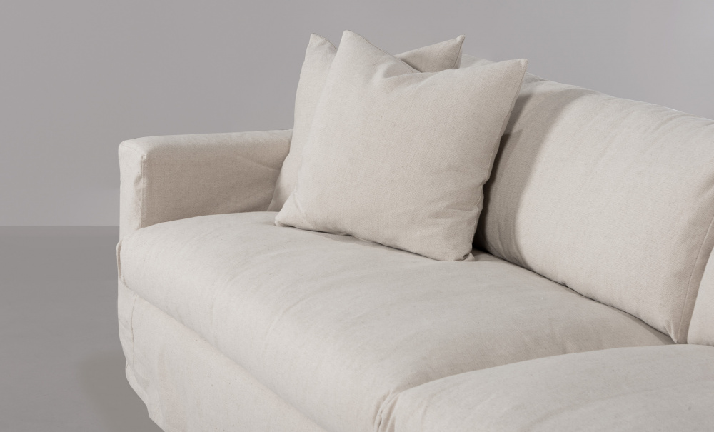 MAXIME 4-seters sofa Stone i gruppen Stue / Sofaer / 4-seters sofaer hos Sofas & more (MX4SST)