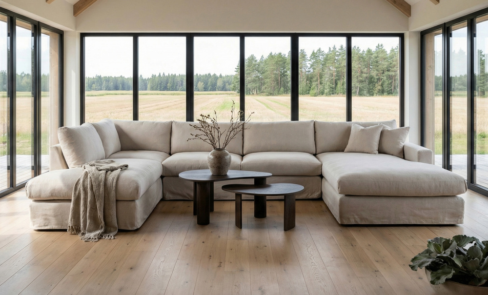 Bilde nr 3 (MAXIME U-sofa Venstre Beige)