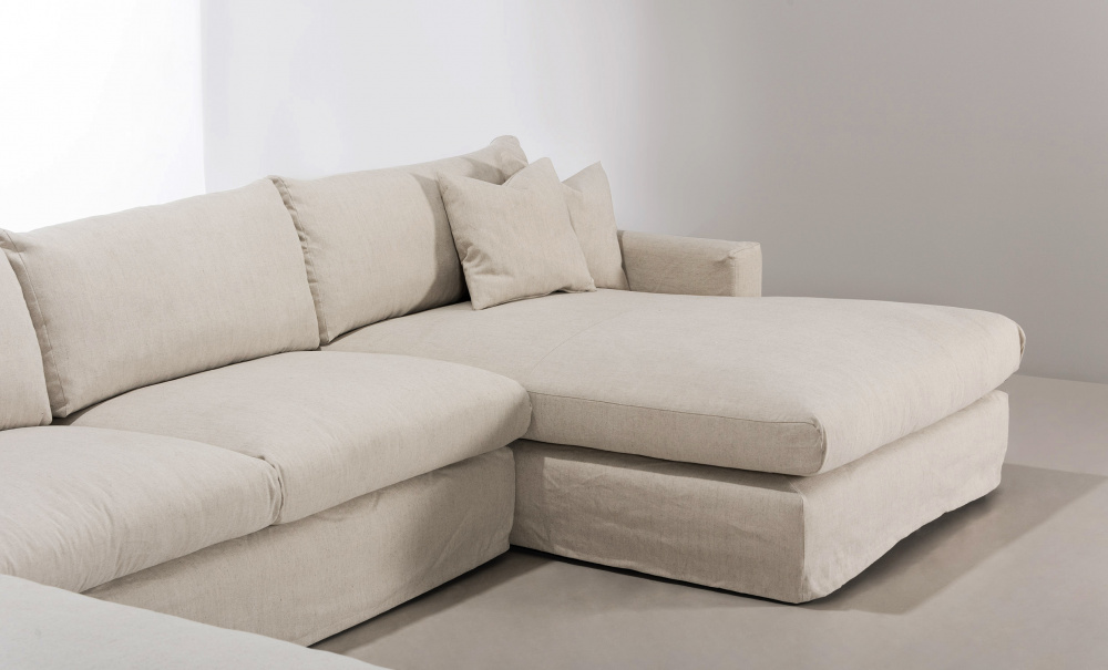Bilde nr 7 (MAXIME U-sofa Venstre Beige)