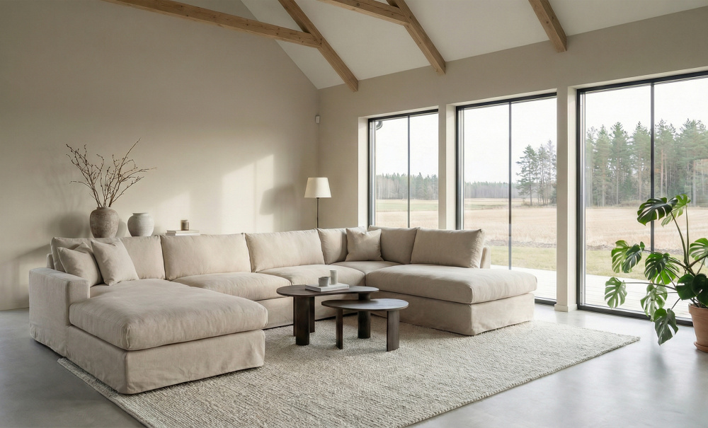 Bilde nr 2 (MAXIME U-sofa H�yre Beige)