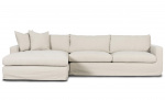 Bytt til bilde nr. 1 (MAXIME Sofa Venstre Beige)