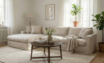 Bytt til bilde nr. 2 (MAXIME Sofa Venstre Beige)