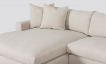 Bytt til bilde nr. 8 (MAXIME Sofa Venstre Beige)