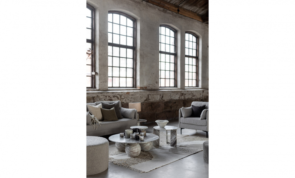 SPHIRA Bord Grå i gruppen Stue / Sofabord / Marmorbord hos Sofas & more (N812327-12)