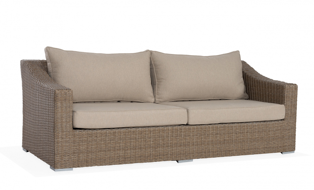 NEWBERRY Sofa Kunstrotting i gruppen Utembler / Sittembler / Sofaer hos Sofas & more (NEWSOF3S)