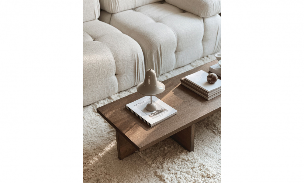 NOMA Sofabord Brunbeiset eikefiner 135x50x27 i gruppen Stue / Sofabord / hos Sofas & more (NO-SB-BR-135)