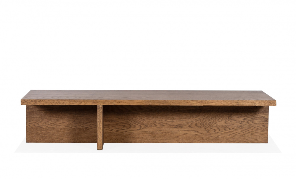 NOMA Sofabord Brunbeiset eikefiner 135x50x27 i gruppen Stue / Sofabord / hos Sofas & more (NO-SB-BR-135)