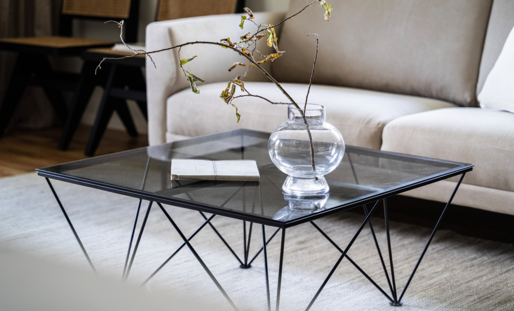 PRISMA Salongbord 80 Sort i gruppen Sluttsalg / Innredning – Summer Sale hos Sofas & more (OL-1993CT-A-BL)