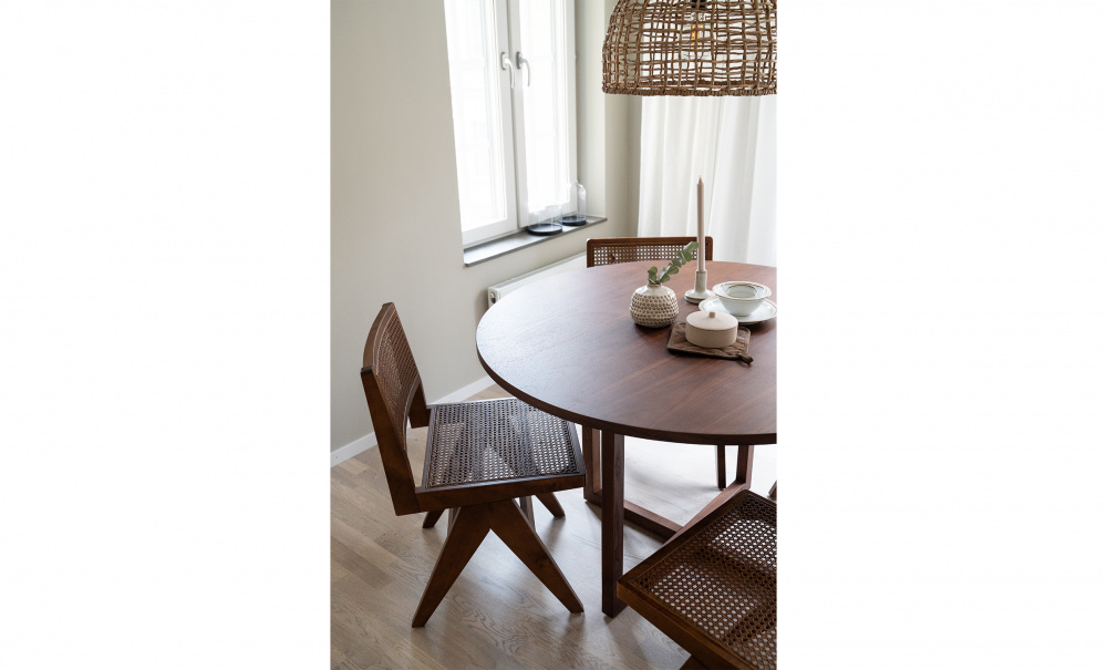 SELINE Spisebord Valntt i gruppen Spiseplass / Bord / Spisebord hos Sofas & more (OL-2086DT-A-WALNUT)