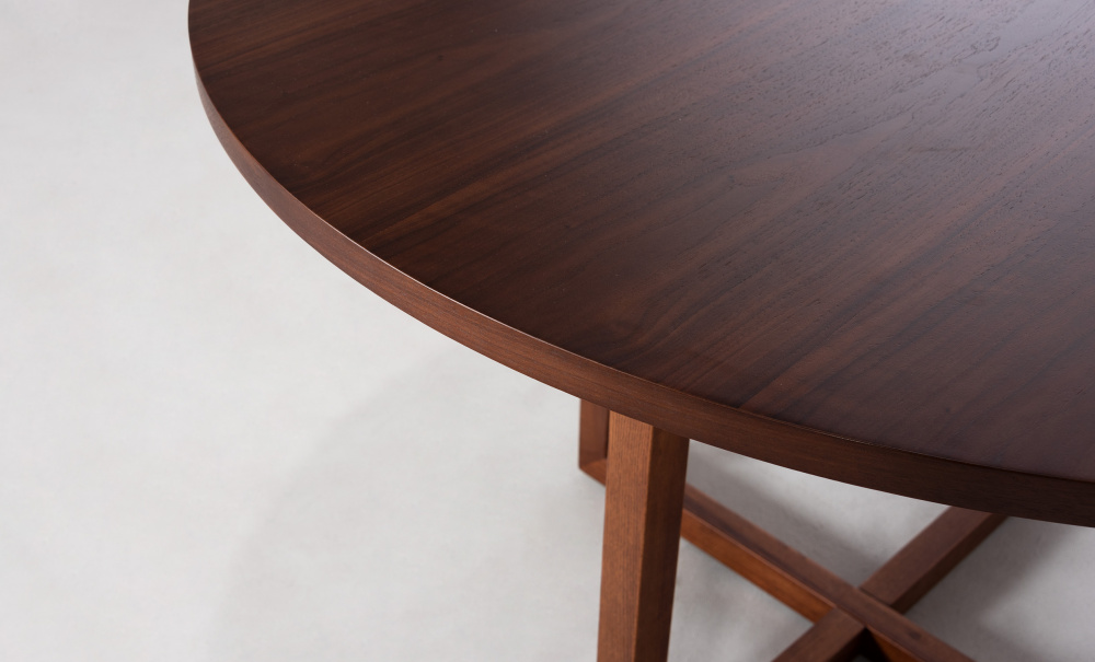 SELINE Spisebord Valntt i gruppen Spiseplass / Bord / Spisebord hos Sofas & more (OL-2086DT-A-WALNUT)