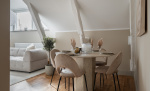 CATANIA Spisebord 130 Beige Bytt til bilde nr. 4 (CATANIA Spisebord 130 Beige)