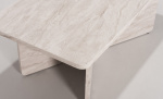 CATANIA Salongbord Cross 120 Beige