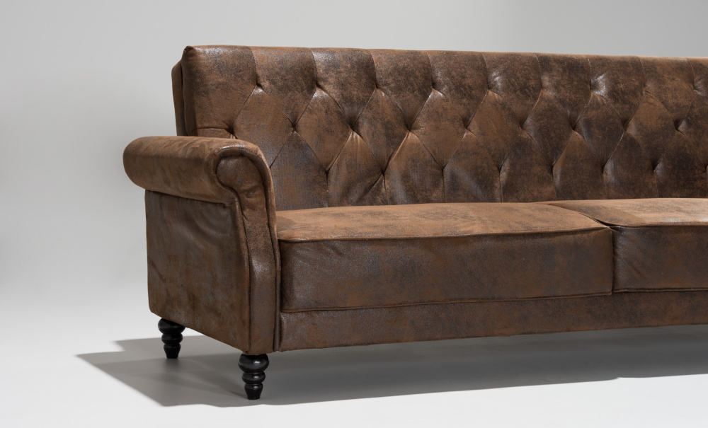 LEEDS Sovesofa Chesterfield i gruppen Stue / Sofaer / Chesterfield-sofaer hos Sofas & more (PAB-172N8-CD-1)