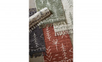 TUFTED Teppe 60x90 Sand/Grønn