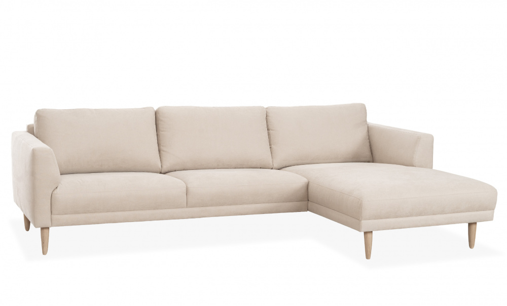 Bilde nr 2 (PORTOFINO Divansofa H�ger M�rk beige Eikben)