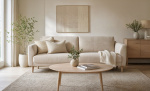 Bytt til bilde nr. 3 (PORTOFINO 3-seters sofa Beige Eikben)