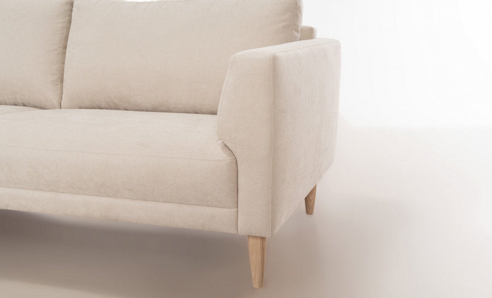 Bilde nr 4 (PORTOFINO Divansofa Venstre M�rk beige Eikben)