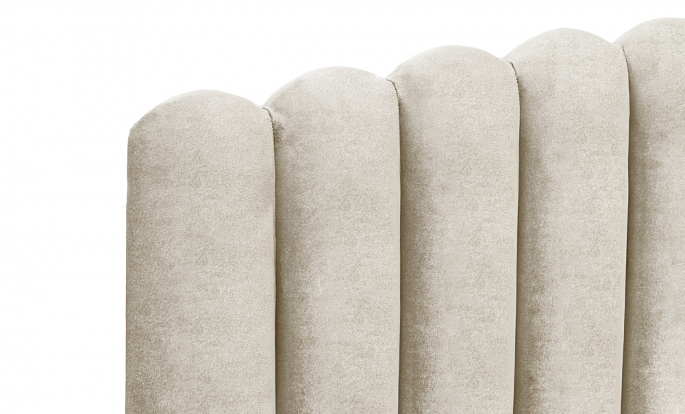 PRIMO HIGH 140 Sengegavl Flyel Mrkegr i gruppen Soverom / Sengegavler / Sengegavler 140 hos Sofas & more (PRHISG140M92)