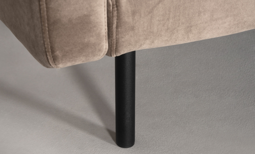 SANDHAMN 3-seters Sofa Velvet Mrk gr i gruppen Stue / Sofaer / hos Sofas & more (SA3SSA18)