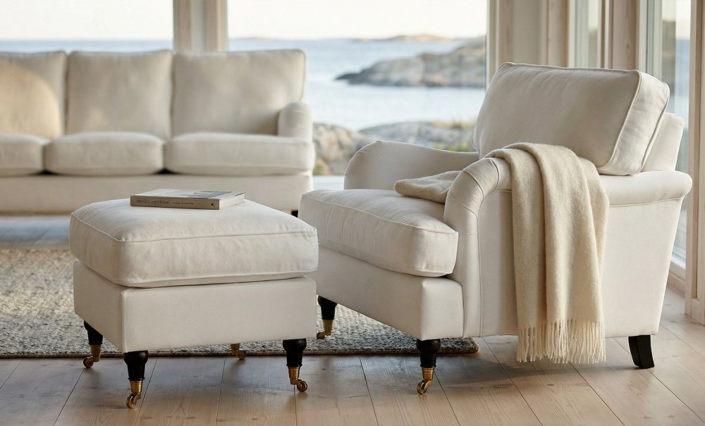 Bilde nr 2 (SKAGEN Howard-lenestol Classic Offwhite)