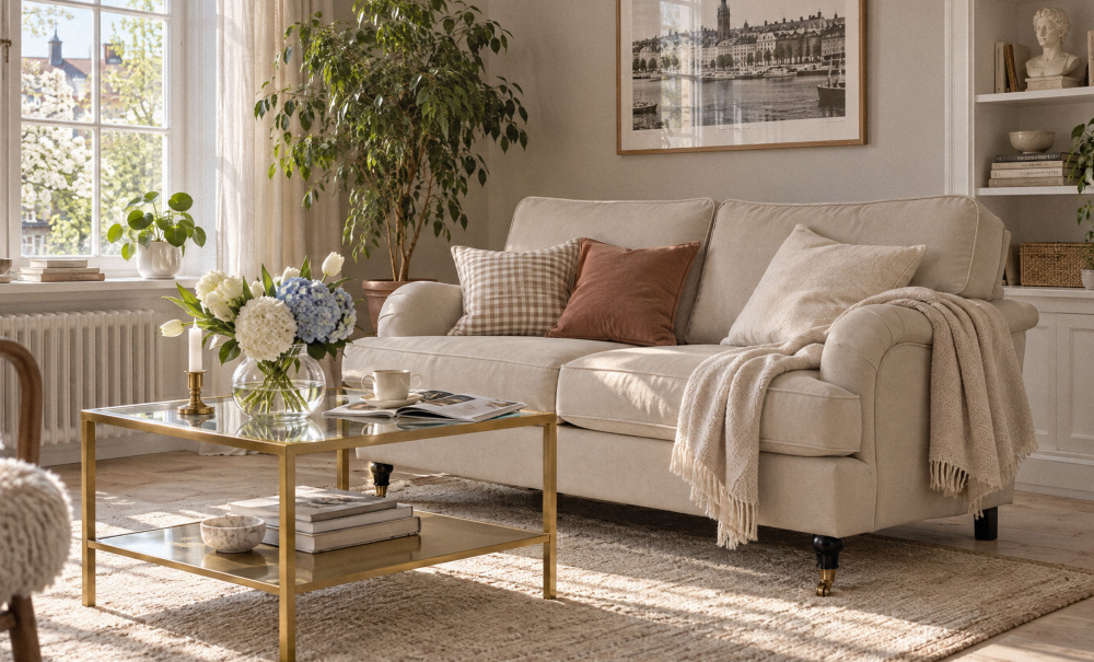 Bilde nr 2 (SKAGEN 2-seters Howard-sofa Classic Beige)