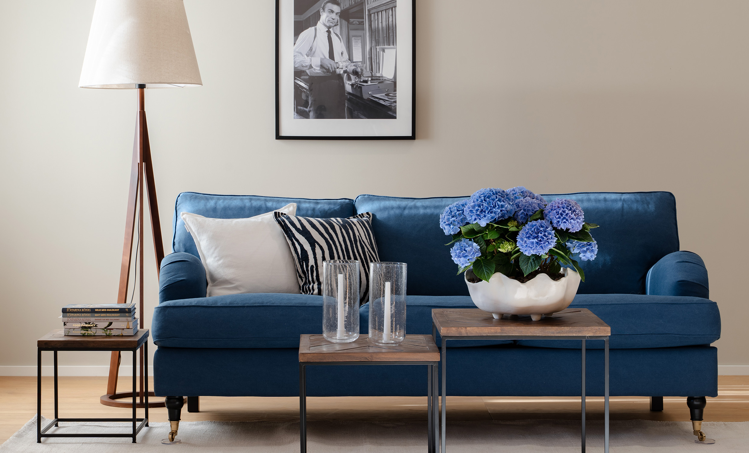 SKAGEN 2-seters Howard-sofa Classic Bl