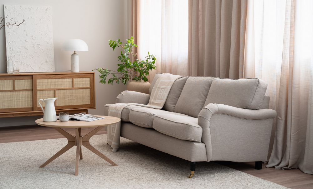 SKAGEN 2-seters Howard-sofa Beige i gruppen Stue / Sofaer / Howard-sofaer hos Sofas & more (SKA2SIN22)