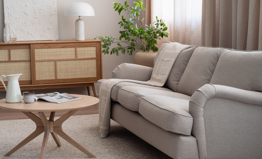 SKAGEN 2-seters Howard-sofa Beige i gruppen Stue / Sofaer / Howard-sofaer hos Sofas & more (SKA2SIN22)