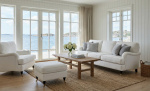 Bytt til bilde nr. 2 (SKAGEN 3-seters Howard-sofa Classic Offwhite)