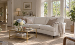 Bytt til bilde nr. 2 (SKAGEN 3-seters buet Howard-sofa Classic Offwhite)