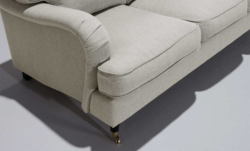 SKAGEN 3-seters Howard-sofa Beige i gruppen Stue / Sofaer / 3-seters sofaer hos Sofas & more (SKA3SIN22)