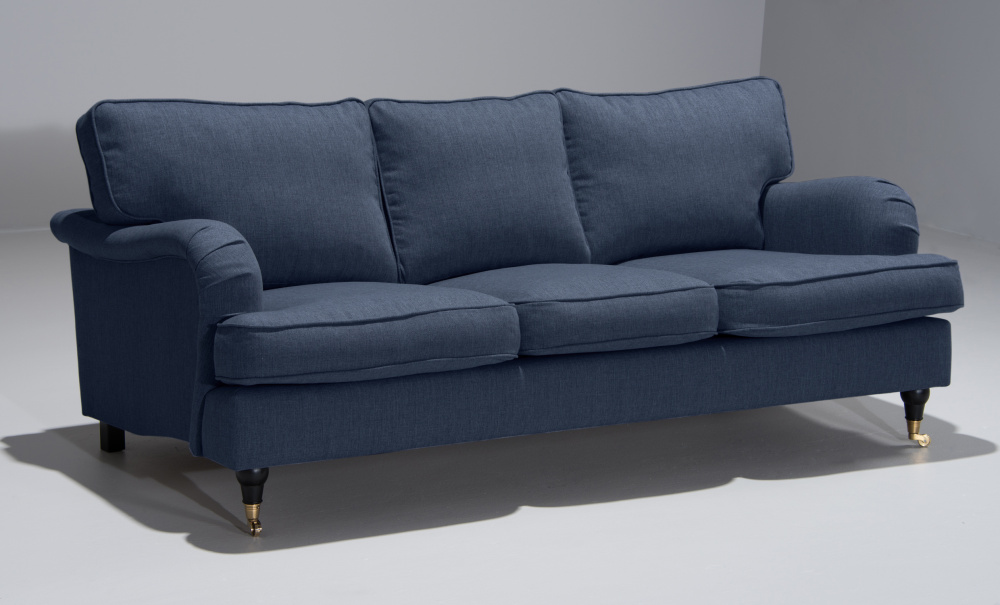 SKAGEN 3-seters Howard-sofa Bl i gruppen Stue / Sofaer / 3-seters sofaer hos Sofas & more (SKA3SIN80)