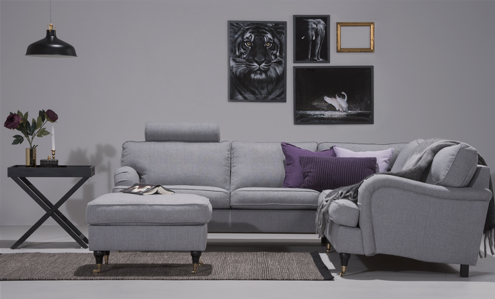 SKAGEN Nakkesttte Lys gr i gruppen Stue / Sofaer / Sofatilbehr hos Sofas & more (SKAHRIN91)