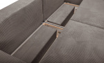 Bytt til bilde nr. 9 (SOHO Sovesofa Cord Mocha)