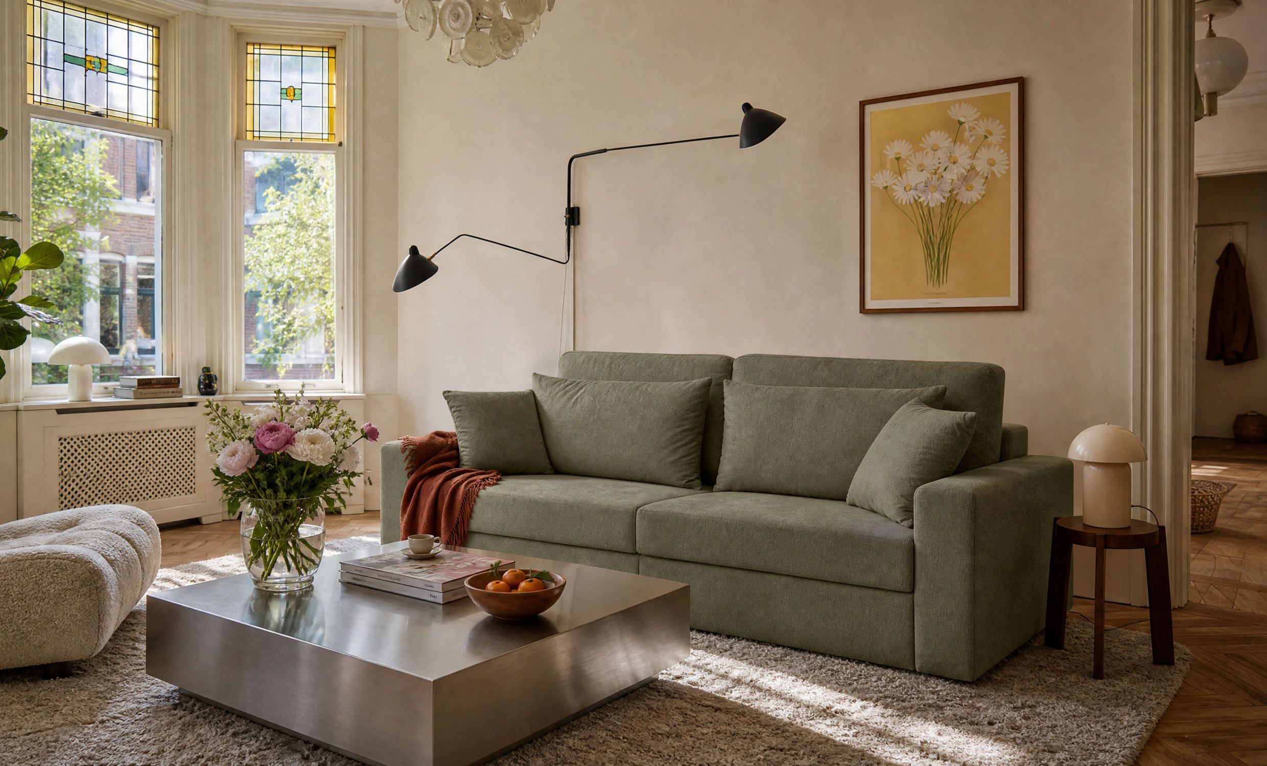 SOHO Sovesofa Terry Olive