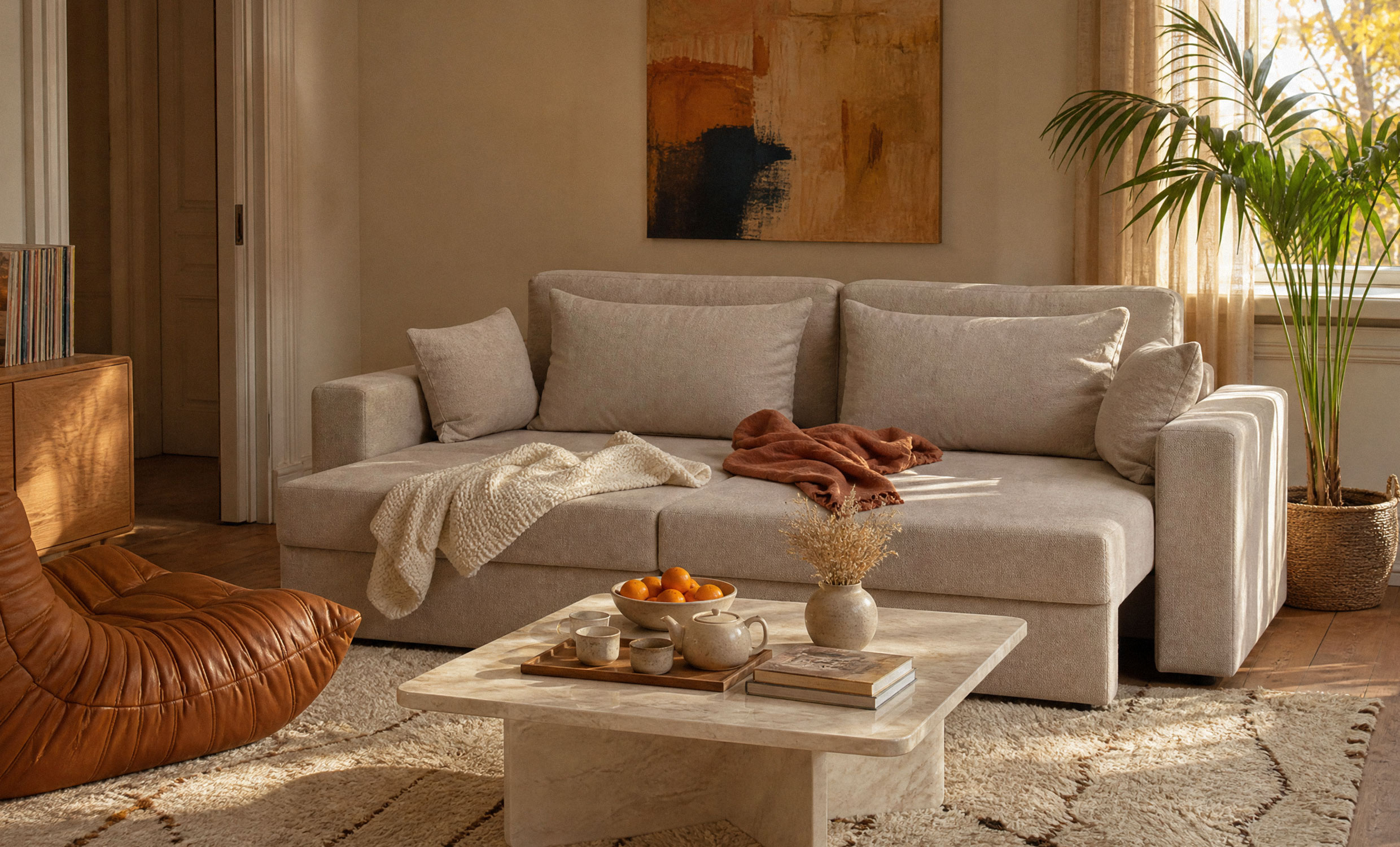 SOHO Sovesofa Terry Sand