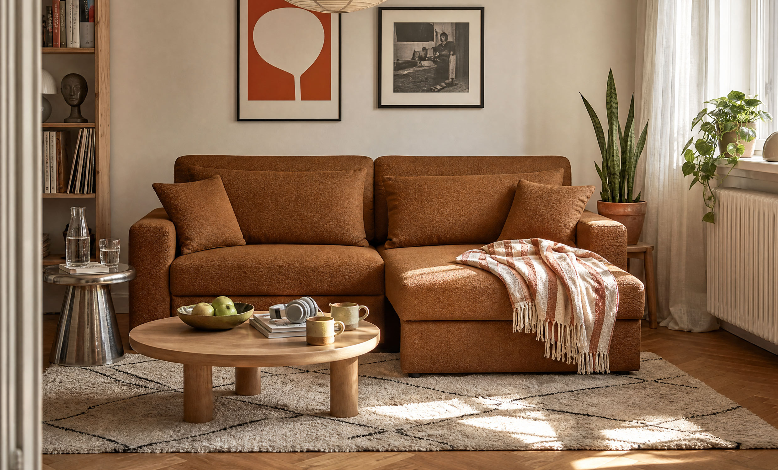 SOHO Sovesofa Terry Caramel