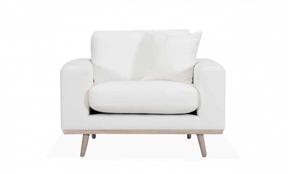 STOCKHOLM PREMIUM Lenestol Beige i gruppen Stue / Lenestoler hos Sofas & more (ST1S-BABE)