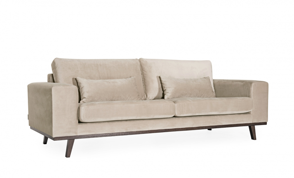 STOCKHOLM 3-seters sofa Velvet Edition Grnn i gruppen Stue / Sofaer / 3-seters sofaer hos Sofas & more (ST25RI37)