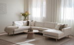 Bytt til bilde nr. 2 (STOCKHOLM PREMIUM U-Sofa Venstre Offwhite)