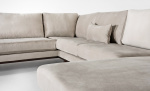 STOCKHOLM U-sofa Venstre Velvet Edition Greige