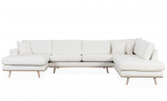 Bytt til bilde nr. 1 (STOCKHOLM PREMIUM U-Sofa Hyre Offwhite)